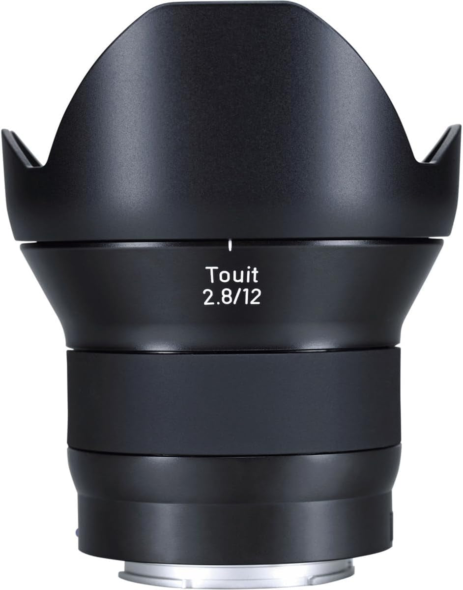 Touit 2.8/12 Wide-Angle Camera Lens for Sony E-Mount Mirrorless Cameras, Black