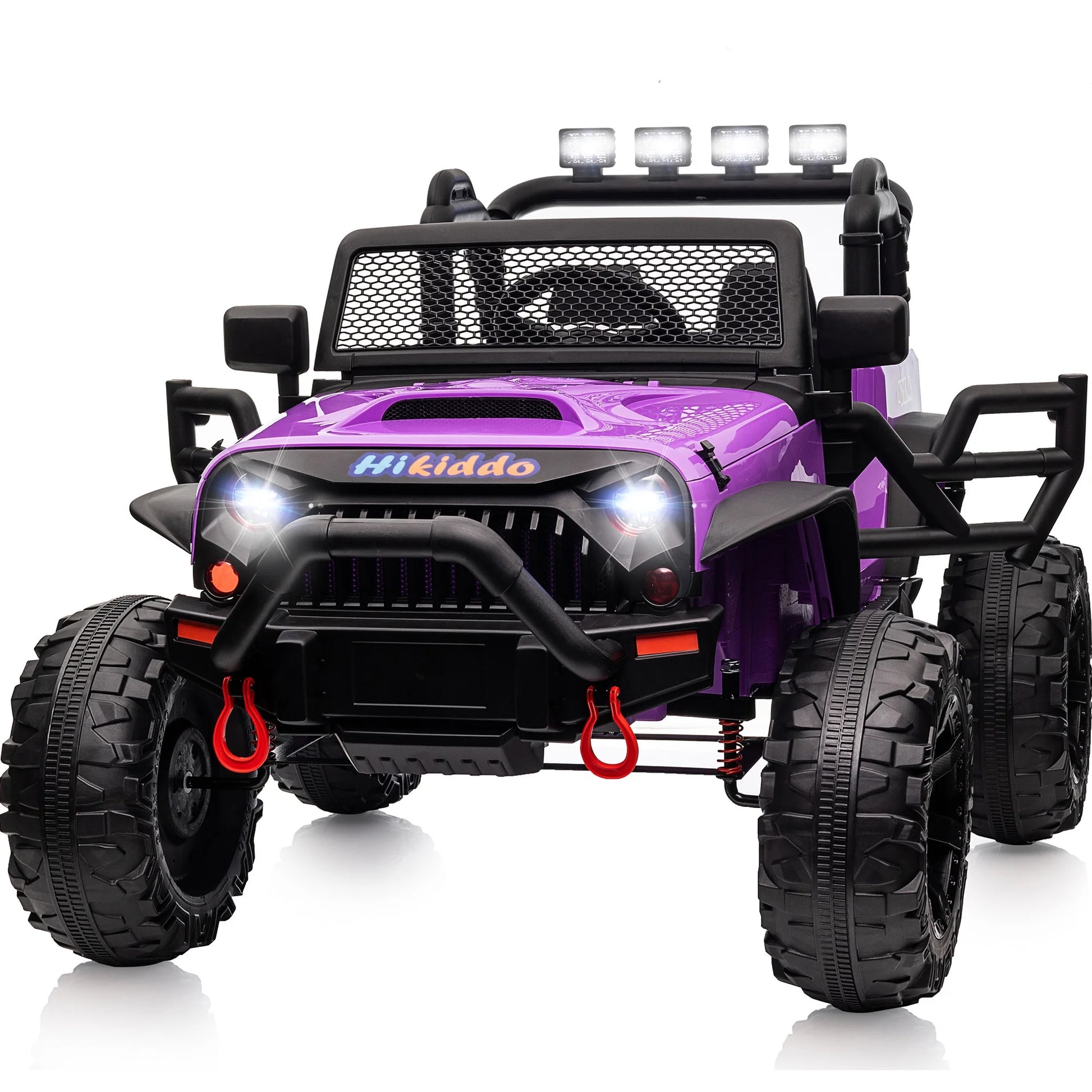 24V Kids Ride on Truck with Remote, 2-Seater Electric Ride on Car