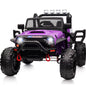 24V Kids Ride on Truck with Remote, 2-Seater Electric Ride on Car
