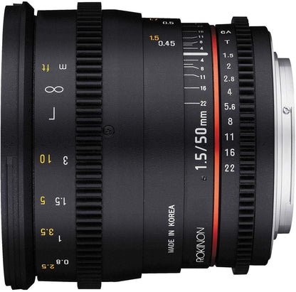50Mm T1.5 Cine DS Lens for Sony E