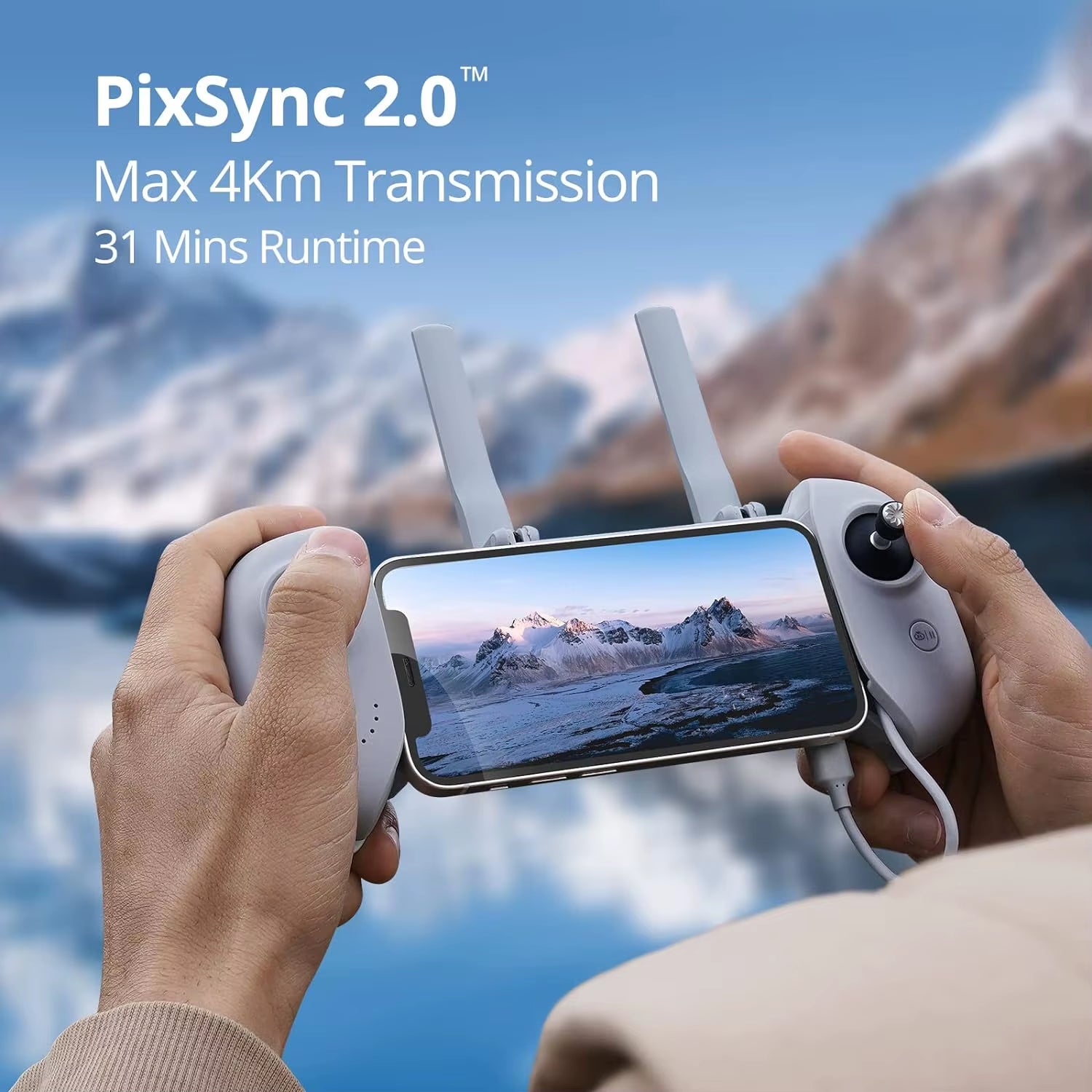 C0 Single Axis Gimbal 4K GPS Drones without Carry Bag under 249G Max 4-KM for Adults and Beginners ATOM SE