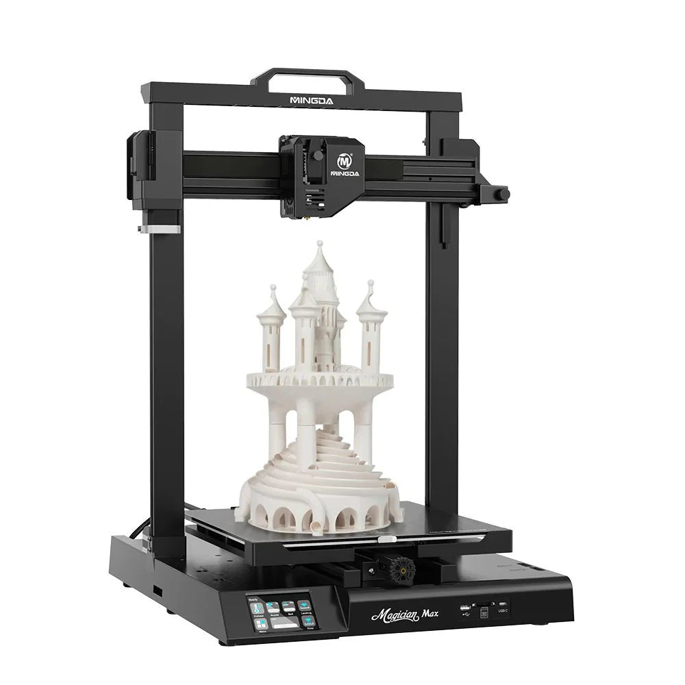 MINDGA Magician Max 3D Printer 320*320*400Mm Printing Size with Auto-Leveling/Dual Gears Direct Extruder