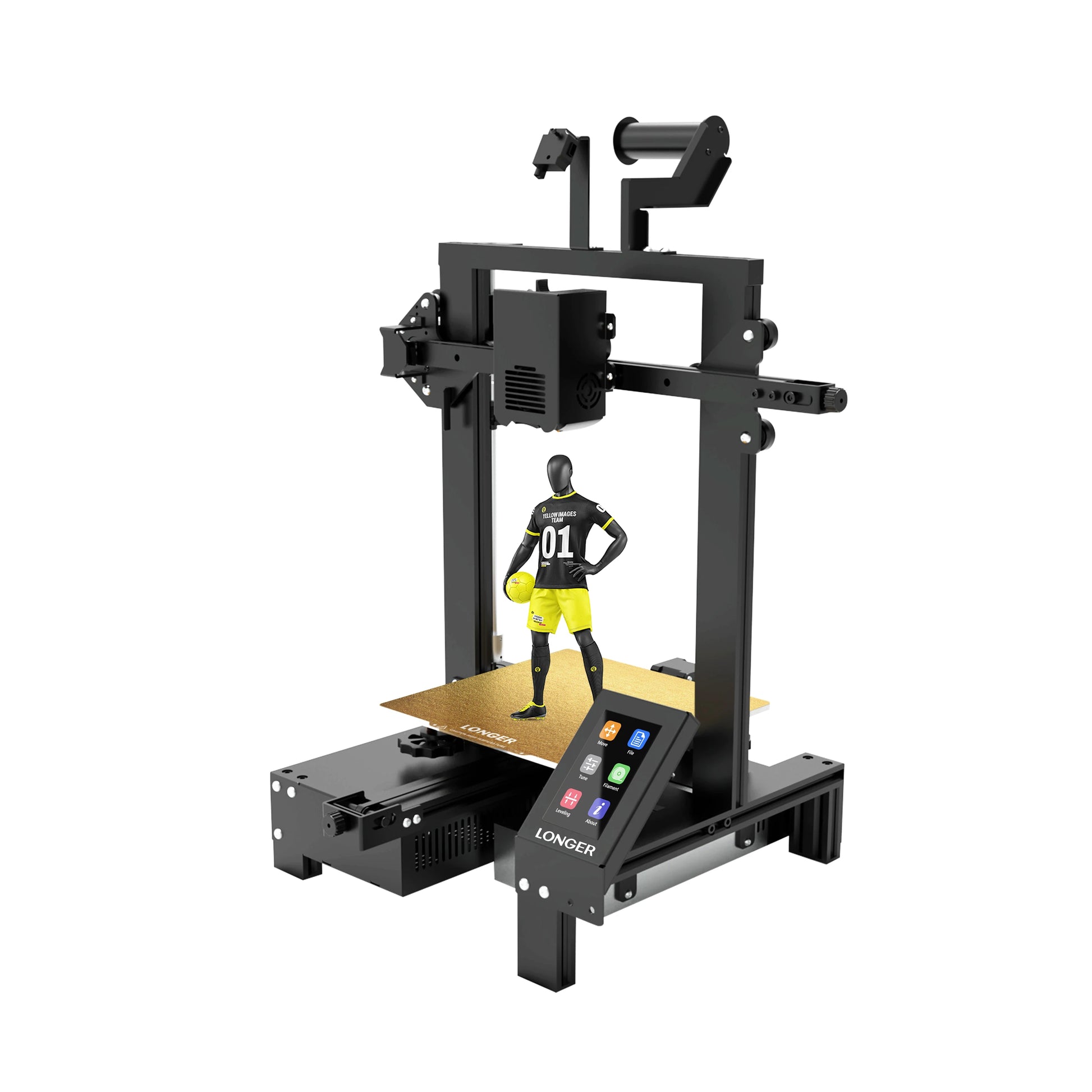 [EU/US Direct]  LK4 X 3D Printer, Auto Leveling, 0.1Mm Accuracy, 180Mm/S Speed, 95% Pre-Assembled, Resume Printing, 32-Bit Open Source, 220X220X250Mm