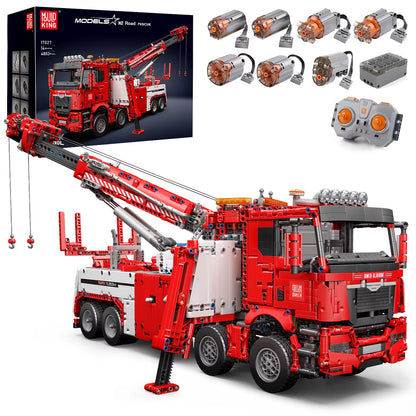 Technical Truck Toys APP&RC Motorized Fire Rescue Vehicle Car Model Building Blocks Bricks Kids Christmas Gifts
