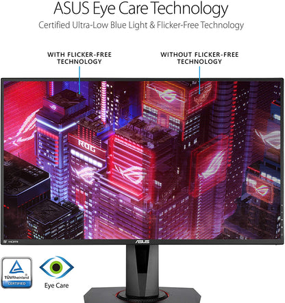 VG278QR 27” Gaming Monitor 165Hz Full HD (1920 X 1080) 0.5Ms G-SYNC Eye Care Displayport HDMI DVI, Black