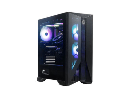 Gaming Desktop Aegis RS 14NUF7-673US Intel Core I7-14700Kf 32GB DDR5 2 TB Pcie SSD Geforce RTX 4070 Ti SUPER Windows 11 Home 64-Bit