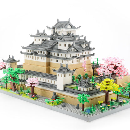 Japanese Micro Mini Building Blocks Sets for Adults Japan Himeji Castle with ...