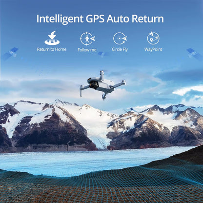 C0 Single Axis Gimbal 4K GPS Drones without Carry Bag under 249G Max 4-KM for Adults and Beginners ATOM SE