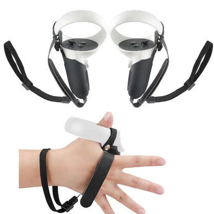 2022  Oculus Quest 2 All-In-One VR Headset, Touch Controllers, 256GB SSD, 1832X1920 up to 90 Hz,3D Audio, Earphone,10Ft Link Cable, Grip Cover,Knuckle & Hand Strap, Lens Cover