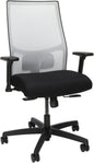 Office Chair Ignition 2.0 - Ergonomic Computer Desk Chair with Mesh Back, Seat-Slide, Syncro Tilt Recline, Adjustable Lumbar Support & Armrests, Comfortable Cushion, Swivel Rolling Wheels - Fog